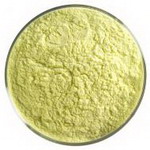 Bullseye-Fritten / Kr�sel C #-0120-08 - gelb-opal, Puder