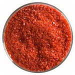 Bullseye-Fritten / Kr�sel #-0124-02 - rot-opal, mittel