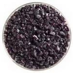 Bullseye-Fritten / Kr�sel #-1105-03 - dunkel-rotviolett-tra., grob