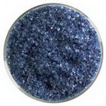 Bullseye-Fritten / Kr�sel #-1406-02 - stahlblau-transparent, mittel