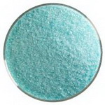 Bullseye-Fritten / Kr�sel B #-1408-01 - hell-aquamarin blau-tr., fein