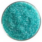 Bullseye-Fritten / Kr�sel #-1408-02 - hell-aquamarin blau-tr., mittel