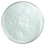 Bullseye-Fritten / Kr�sel #-1408-08 - hell-aquamarin blau-tr., Puder