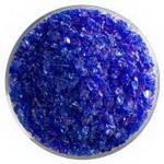 Bullseye-Fritten / Kr�sel B #-1464-03 - blau-transp., grob