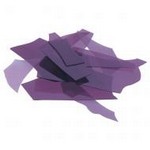 Bullseye-Confetti 1128 F - tief violett transparent - bis 25% Rabatt m�glich !