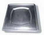 Fusing-Form aus Edelstahl ca 338x338x12mm - No-116