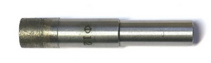 Glasbohrer mit glattem Schaft, gesintert, 12mm