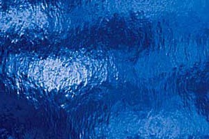 SPECTRUM C - 134RR-F, Ornamentglas mitteldunkel-blau, Fusing AK96