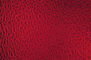 Ornamentglas, Riffelglas Granit, rotes Kathedralglas (S-152G)
