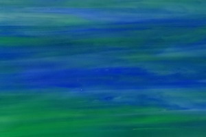 WISSMACH B - 197-D, Opalescentglas - Tiffanyglas, blau, gr�n marm.