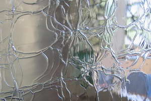 Echt-Antikglas pc112 - EA-1xx klar, Crackled