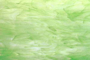 Opalescentglas, hellgr�n mit viel wei� ( S-325-2 )