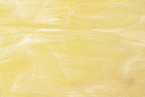Opalescentglas, gelb - wei� marmoriert ( S-365-1 )