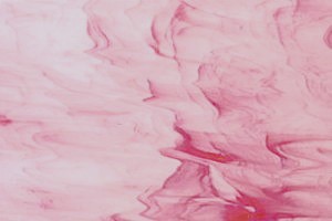 Opalescentglas, goldpink / rosa - marmoriert mit viel wei� ( S-395-1 )