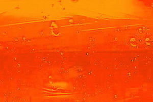 Echt-Antikglas pc330 - EA-4245 F orange (selenorange) KD