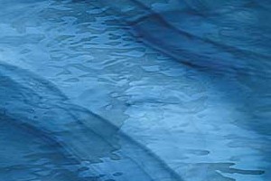 SPECTRUM E - 433-1W-F, Wasserglas stahlblau u. himmelblau marm. Fusing AK96