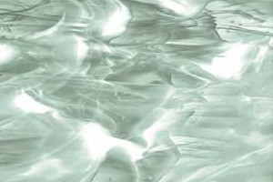 Opalescentglas, mint mit wenig wei� ( S-828-91 )