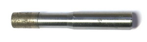 Glasbohrer mit glattem Schaft, gesintert, 9mm