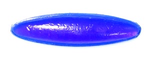 Antik-Muggel oval 79 x 19mm - kobaltblau
