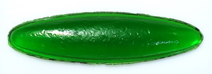 Antik-Muggel oval 79 x 19mm - gr�n