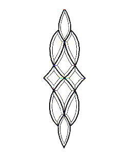 Facettenbild 72 x 21cm 10-teilig - H-26 / BC-34 - Sonderaktion