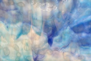Tiffany-Artglas kobaltblau mit kupferblau Soft-Mottles PS-D-3005