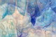 Tiffany-Artglas kobaltblau mit kupferblau Soft-Mottles PS-D-3005