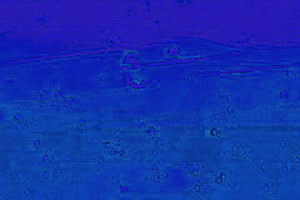 Echt-Antikglas pc130 - EA-130-6xh mittelblau KD