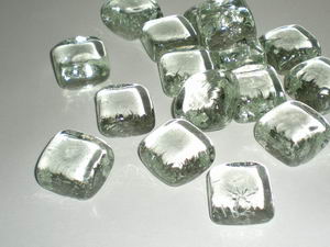 Glasblocks klar, Deco-Eisw�rfel einzeln oder g�nstigst im kg-Beutel