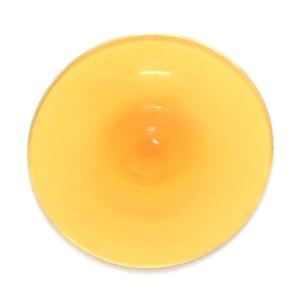 Butzen - handgefertigt, 12cm hellgelb - Farbe #-201