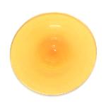 Butzen - handgefertigt, 6cm hellgelb - Farbe #-201