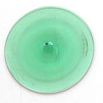 Butzen - handgefertigt, 8cm blaugr�n - Farbe #-403