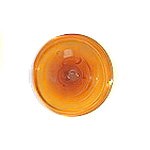 mundgeblasene, zarte Butze - bernstein ( kohlegelb ), ca 4,5cm von Lamberts
