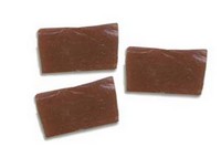 Smalten - Glasmosaiksteinchen - dunkelbraun-fleisch - ( OI-C-2820 )