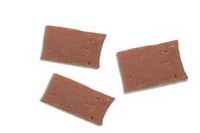 Smalten - Glasmosaiksteinchen - braun-fleisch - ( OI-C-2840 )