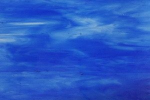 Colorescentglas, kobaltblau mit klar ( W-118LL )