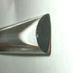 CONTURAX Profilglas LINSE-gross, 50cm L�ngen- Preis per St. - ab 3 St�ck