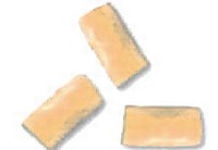 Smalten - Glasmosaiksteinchen - hell-orange-coralle - ( DI-I-M84 )