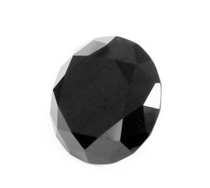 Glasdiamant schwarz, ca 80mm / 8cm Durchm.