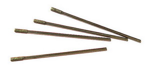Diamanthohlbohrer 1,3mm - galvanische Diamantbeschichtung - 4 St. Set