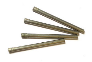 Diamanthohlbohrer 3,5mm - galvanische Diamantbeschichtung - 4 St. Set