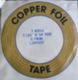 Kupferfolie CopperFoil 3/8 = ca 9,5mm , selbstklebend