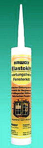 Fensterkitt ELASTOKITT wartungsfrei - Kartusche 310ml - altweiss