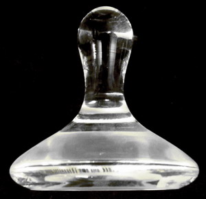 Glasl�ufer - Glasfarbreiber - flache Ausf�hrung, ca 10cm Durchm.