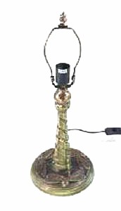 Tiffany-Lampenfu� DRAGONFLY 35cm - komplett verdrahtet