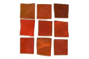 Goldsmalten, orange - ca 1 x 1cm (OI-2070)