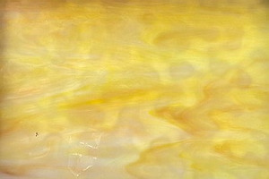 Tiffany-Artglas gelb mit amber Soft-Mottles PS-D-3035