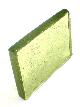 Dallglasplatte EISENGR�N, ca 15x20x2,5cm