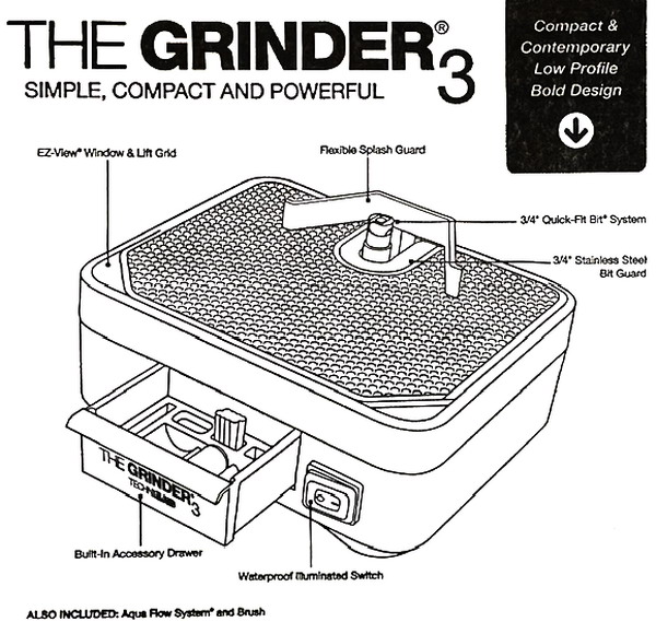 Glasschleifmaschine THE GRINDER 3