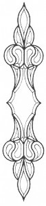 Facettenbild 86x18cm 19-teilig - H-36 B BRh4